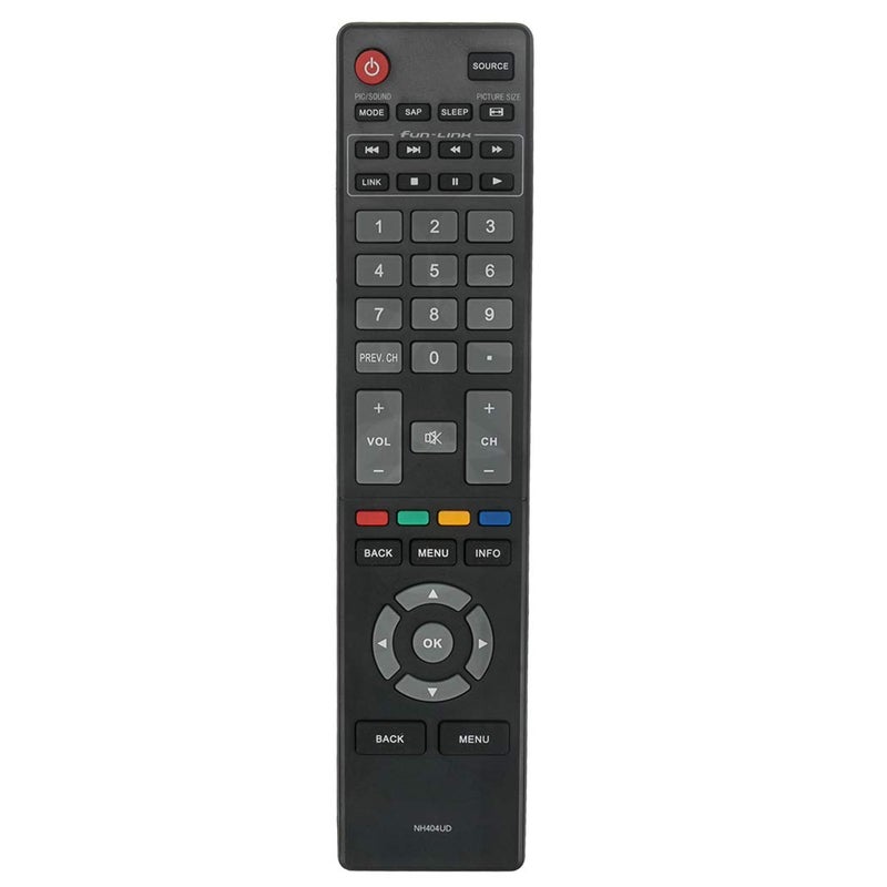 ZdalaMit NH404UD Replace Remote fit for Magnavox TV 39ME413V/F7 46ME313V/F7 46ME313V/F7A 40ME313V/F7 39ME313V/F7 39ME313V/F7A 50ME313V/F7 40ME314V/F7 40ME324V/F7 55ME314V/F7 39ME313/F7A 55ME345V/F7 50ME345V/F7 - Image 1